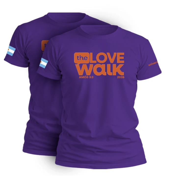 Remera The Love Walk 2026 | Casados