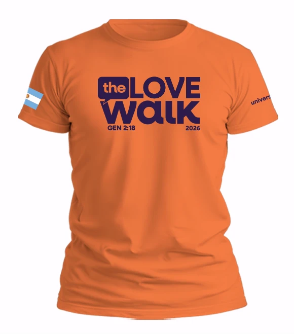 Remera The Love Walk 2026 | Solteros